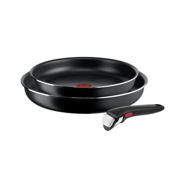 Set med 2 stekpannor Ingenio Easy Cook &amp; Clean Tefal - För alla typer av spisar utom induktion - L1549013