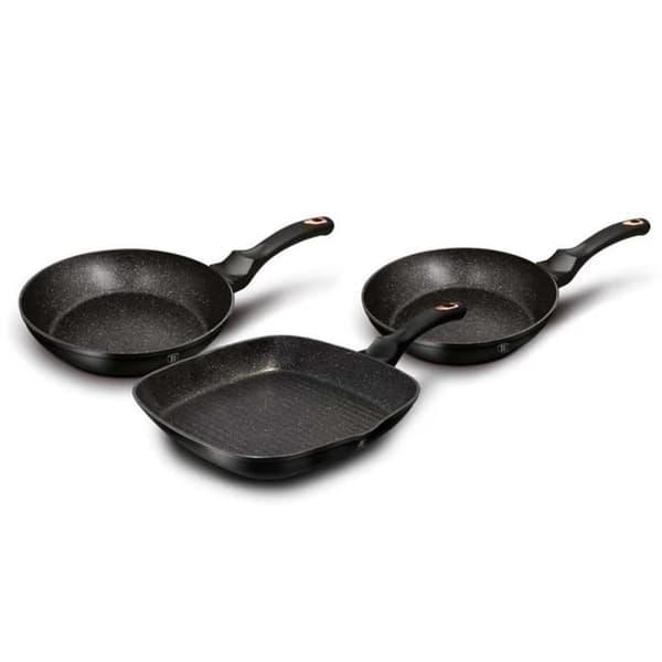BERLINGERHAUS SVART ROSA GRANITKAMIN BH-6156