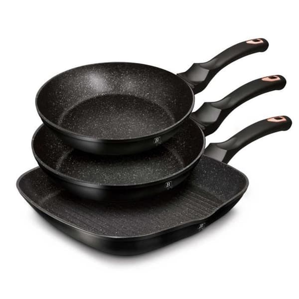BERLINGERHAUS SVART ROSA GRANITKAMIN BH-6156