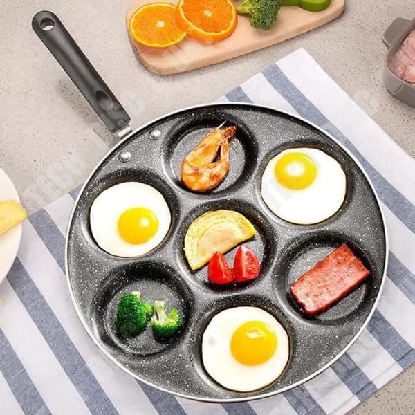 TD® 7-håls non-stick stekpanna stekt ägg köksredskap