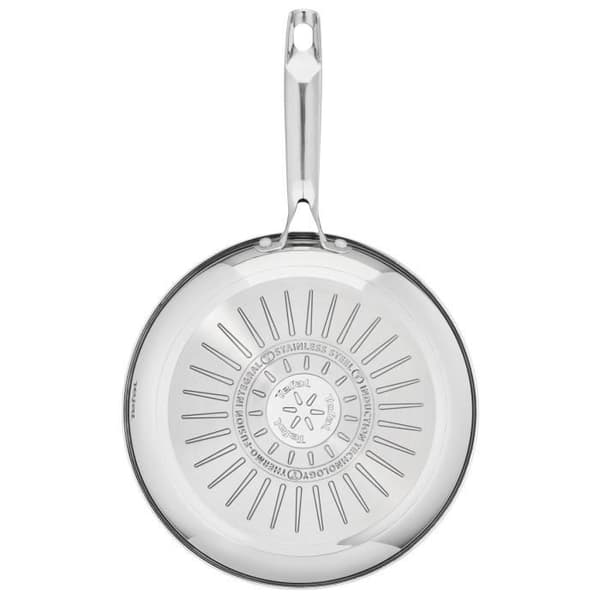 TEFAL Duetto+ Set med 2 stekpannor 24/28 cm, Induktion, Non-stick beläggning, Högkvalitativt rostfritt stål, 10 års garanti G732S255