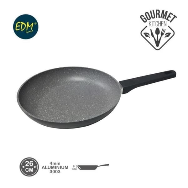 Non-stick pan diam. Professionell EDM-linje 26 cm hög 5 cm tjock 4 mm