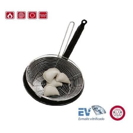 Stekpanna + rostfri korg 24 cm kod 04150750