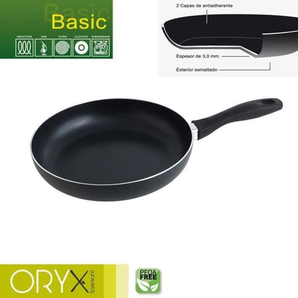Grundläggande non-stick aluminium stekpanna 26 cm /3