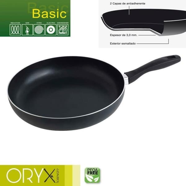 Grundläggande non-stick aluminium stekpanna 30 cm /3