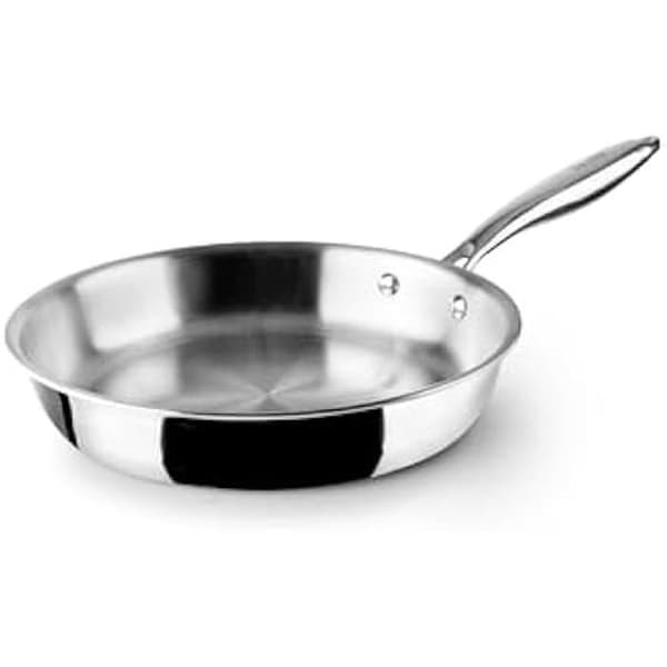 Stekpanna - IBILI - 26 cm - Rostfritt stål - Induktionskompatibel - Ekologisk och hälsosam