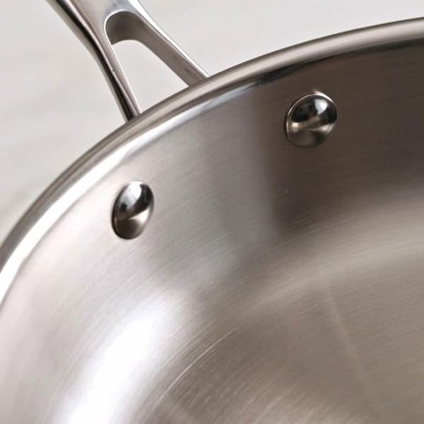 Stekpanna - IBILI - 20 cm - Rostfritt stål - Kompatibel med induktion - Utan non-stick.