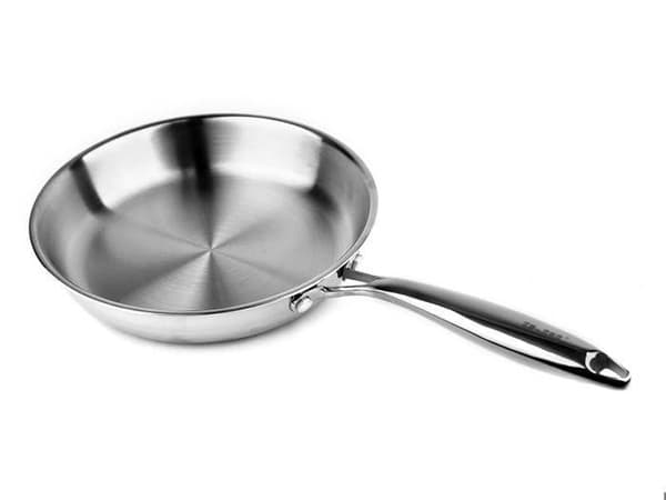 Stekpanna - IBILI - 20 cm - Rostfritt stål - Kompatibel med induktion - Utan non-stick.