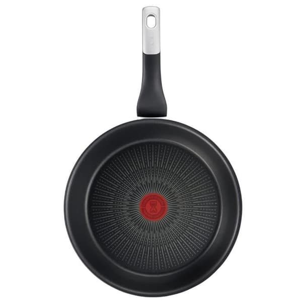 TEFAL G2550502 Stekpanna 26 cm OBEGRÄNSAD Alla värmekällor inklusive induktion - Tillverkad i Frankrike - Svart