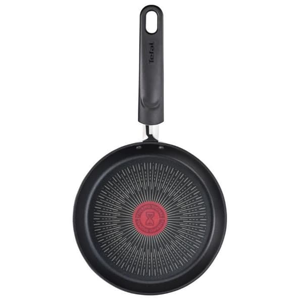 TEFAL G2550602 Stekpanna 28 cm OBEGRÄNSAD - Alla värmekällor inklusive induktion - Tillverkad i Frankrike - Svart