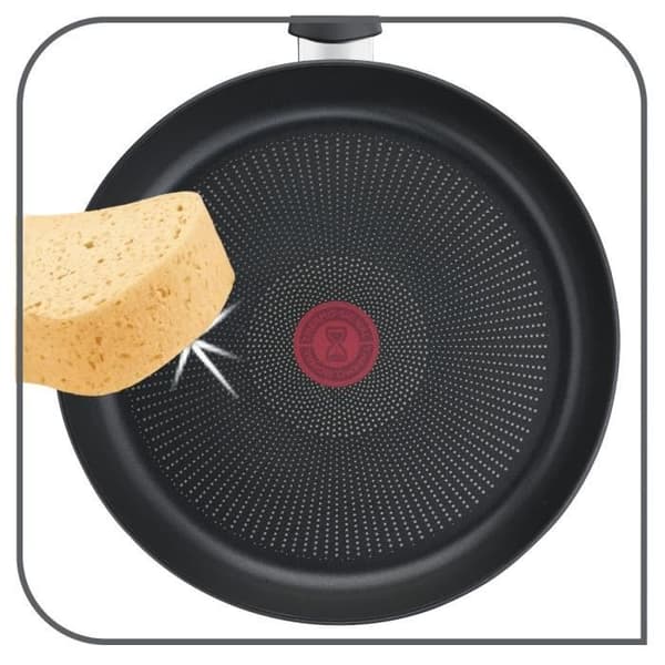 TEFAL G2540602 28 cm ECO-RESPECT stekpanna - non-stick - Alla värmekällor inklusive induktion - - Brun