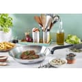 Miniatyrbild 5 av 5: TEFAL E3080404 Stekpanna 24 cm, Induktion, Premium rostfritt stål, 10 års garanti, Perfekt bränning, Avglasning, Primär