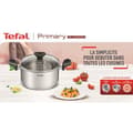 Miniatyrbild 2 av 5: TEFAL E3080404 Stekpanna 24 cm, Induktion, Premium rostfritt stål, 10 års garanti, Perfekt bränning, Avglasning, Primär