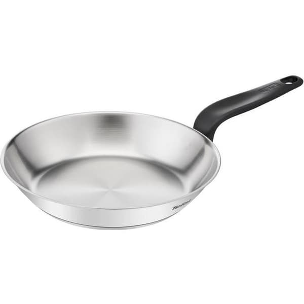 TEFAL E3080404 Stekpanna 24 cm, Induktion, Premium rostfritt stål, 10 års garanti, Perfekt bränning, Avglasning, Primär