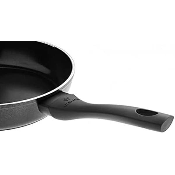 Djup stekpanna - GERLACH - 1760 - Anti-häftande ILAG Ceralon beläggning - Ergonomiskt handtag - 28 cm