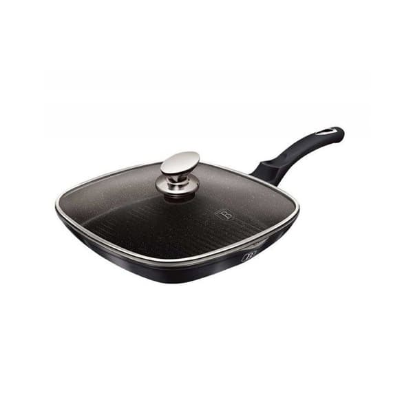 Grillpanna - Berlinger Haus - Carbon Pro - Smidd aluminium - Non-stick - 28 x 28 cm