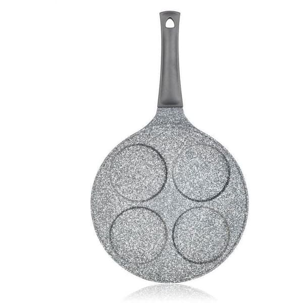 BANQUET Pannor för 4 crepes GRANIT Grå 26 cm