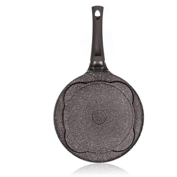 BANQUET GRANIT Mörkbrun Stekpanna för 4 donuts 26 cm non-stick yta