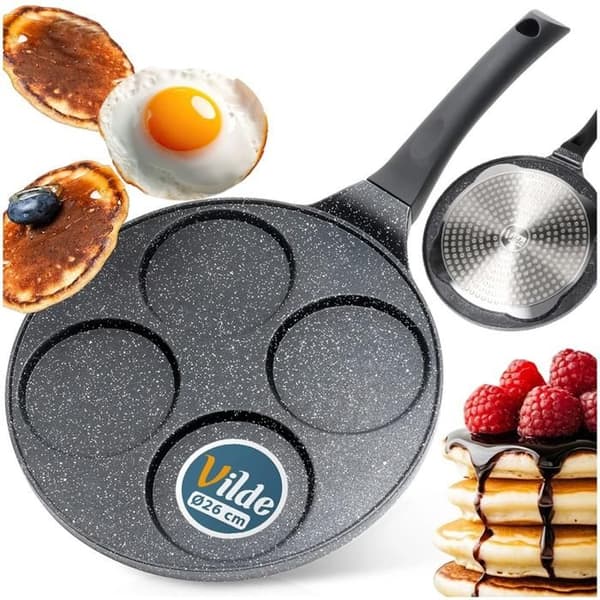 PANNKAKSPÄNGA, INDUKTION, GAS, PANNKAKOR, 26 CM