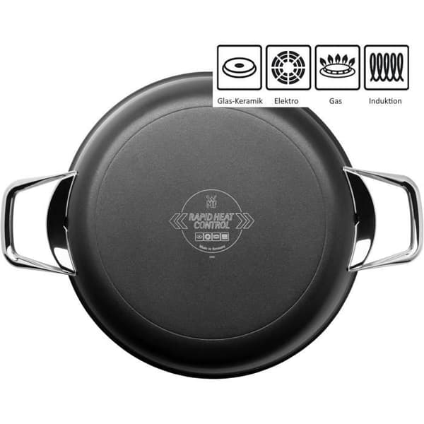Stekpanna - WMF - 28 cm - Rostfritt stål - Non-stick - Induktionskompatibel
