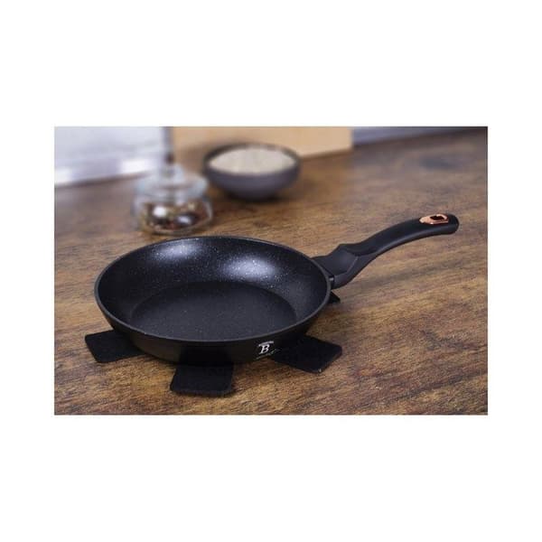 Stekpanna 28 cm Black Rose - Marmorbeläggning - Turbo induktionsaluminium
