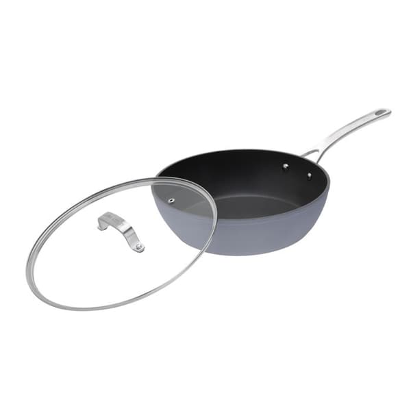 Stekpanna med non-stick-beläggning 28 cm med glaslock Laura Ashley - Mörkgrå av Pendeford