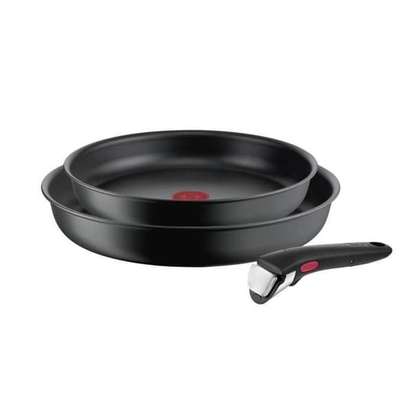 Set med 2 stekpannor - TEFAL - Ingenio Ultimate - Non-stick - Alla värmekällor inklusive induktion