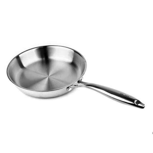 Stekpanna - IBILI - 24 cm - Rostfritt stål - Induktionskompatibel - Utan non-stick beläggning