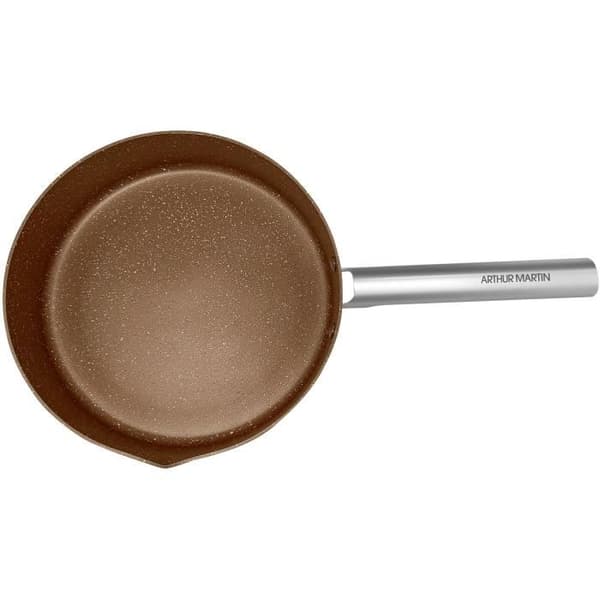 Sautépanna - ARTHUR MARTIN - AM3542 - 28 cm med lock - Smidd aluminium - Alla värmekällor inklusive induktion + ugn
