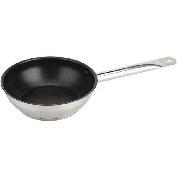 Set med 3 stekpannor - BAUMALU - Gastronomi - 20 / 24 / 28 cm - Rostfritt stål