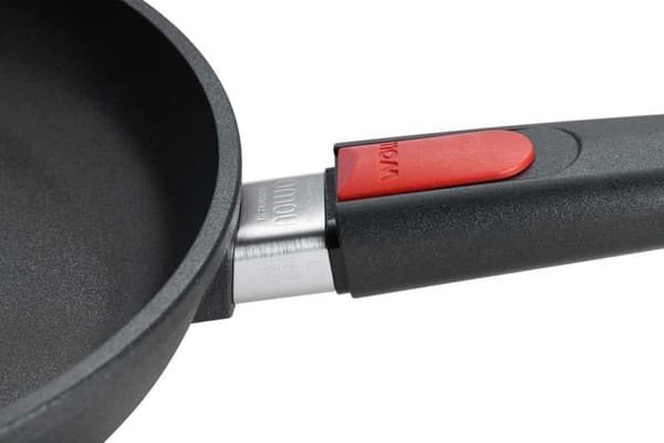 Woll stekpanna - 1524IL - nowo Induktionsstekpanna (Hög kant, Avtagbart handtag) 24 cm Svart