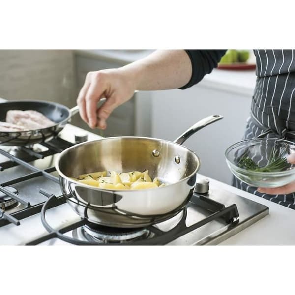Sautépanna - BEKA LINE - Belvia - 24 cm - Rostfritt stål - Alla värmekällor inklusive induktion
