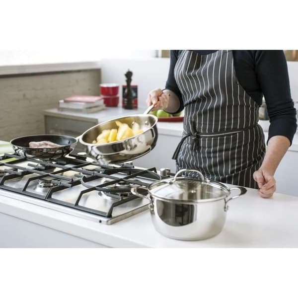 Sautépanna - BEKA LINE - Belvia - 24 cm - Rostfritt stål - Alla värmekällor inklusive induktion