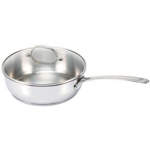 Sautépanna - BEKA LINE - Belvia - 24 cm - Rostfritt stål - Alla värmekällor inklusive induktion