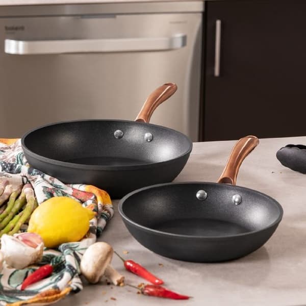 Set med stekpannor - Cecotec - Polka Fantasy - Smidd aluminium - Non-stick beläggning - Induktionskompatibel