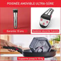 Miniatyrbild 6 av 6: TEFAL INGENIO Eco Resist Stekpanna 28 cm, Induktion, Non-stick, Staplingsbar, Tål diskmaskin, Tillverkad i Frankrike L3970602
