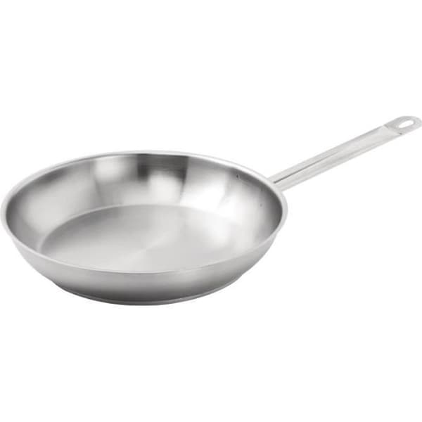 Professionell stekpanna - Vogue - 28 cm - 18/10 rostfritt stål - Antivärmesvetsat handtag - Alla värmekällor