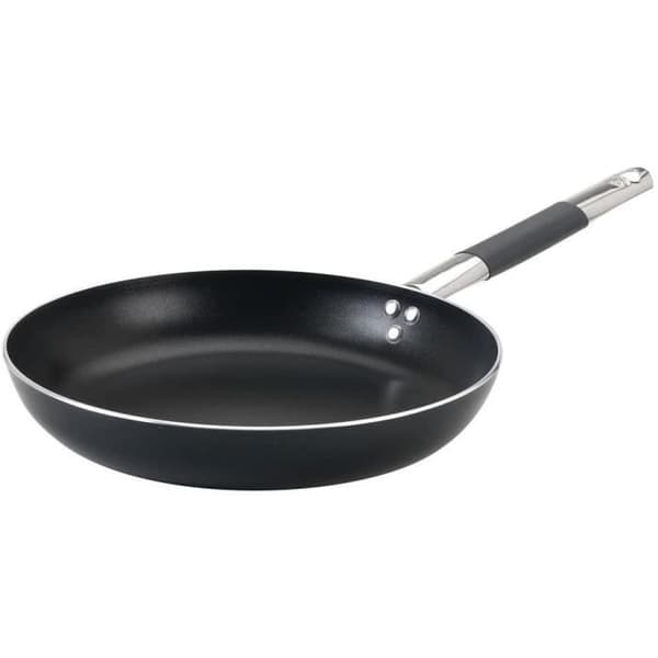 Sauterare - Agnelli - Alblack - Aluminium - 40 cm - Handtag i svart rostfritt stål