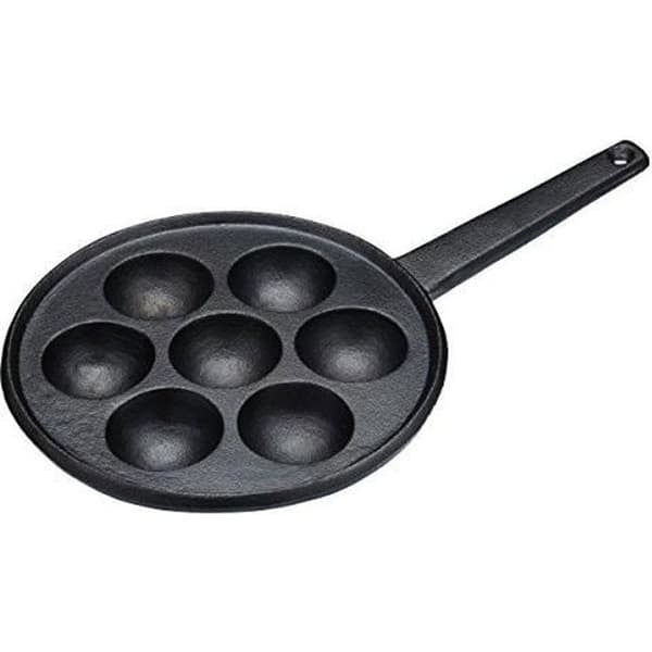 Pannkakspanna - Kökshantverk - KCDANPAN - Gjutjärn - 20 cm - Kompatibel med alla värmekällor