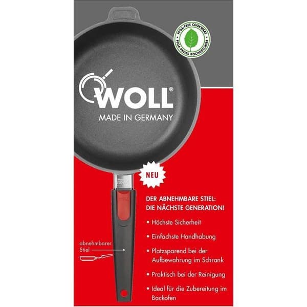 Woll Nowo Stekpanna med avtagbart handtag 26 cm - 1526N