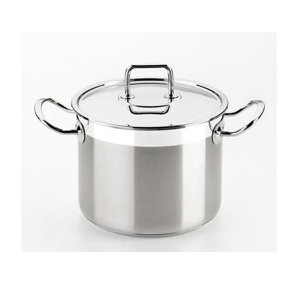 BRA Profesional Stockpot i 18/10 rostfritt stål med lock 26 cm - A343956