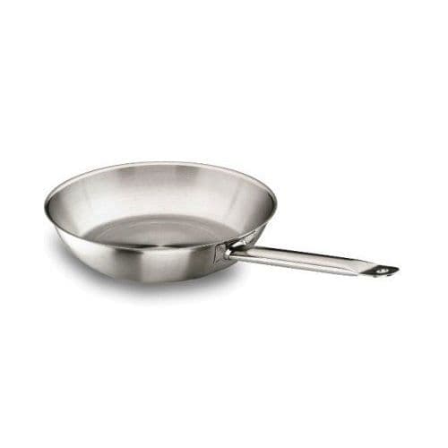 Rund Steel Steel Pan - Lacor - 51628 - 28 cm - Non-stick - Kompatibel med alla värmekällor