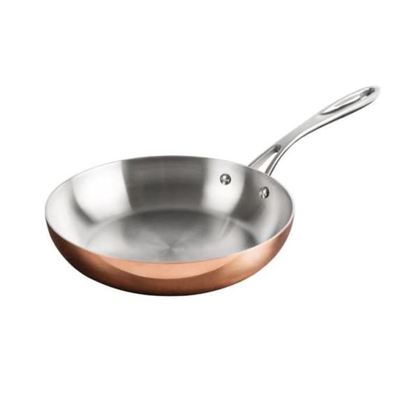 Stekpanna - Vogue - 240 mm - Koppar - Induktion - Trippeltjocklek