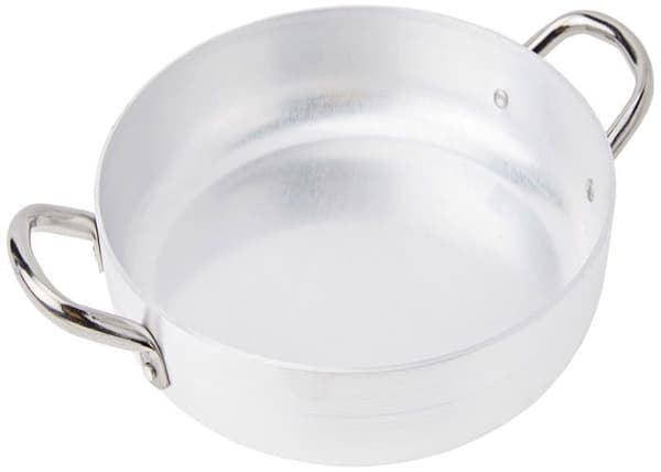 Pentole agnelli stekpanna - Pentole AgnelliPCMX01022 - pcmx01022 Stekpanna i aluminium med 2 handtag, rostfritt stål, 22 cm