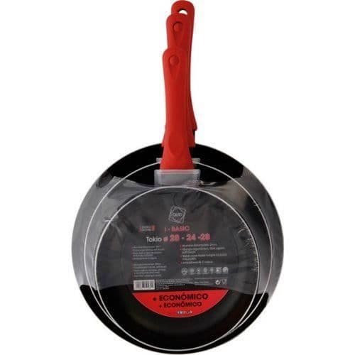 Grillset - Quid - Tokio - Aluminium - 20/24/28 cm - Non-stick - Diskmaskinssäker