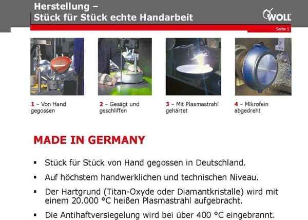Woll nowo stekpanna - 1726N - Sautépanna med avtagbart handtag 26 cm