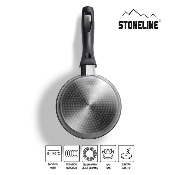 Omelettpanna - STONELINE® - 16 cm - Non-stick beläggning - Induktion - Färg Grå