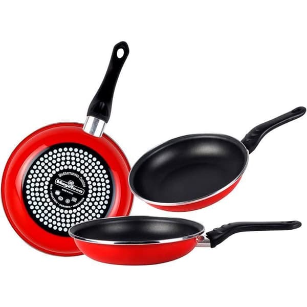 Stekpannor - Magefesa - Praga - 18-20-24 cm - Non-stick PFOA-fri - Förglasat emaljerat stål