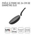 Miniatyrbild 4 av 4: Kokpanna - ELO - Dolomit - Non-stick - Alla värmekällor inklusive induktion - 24 cm