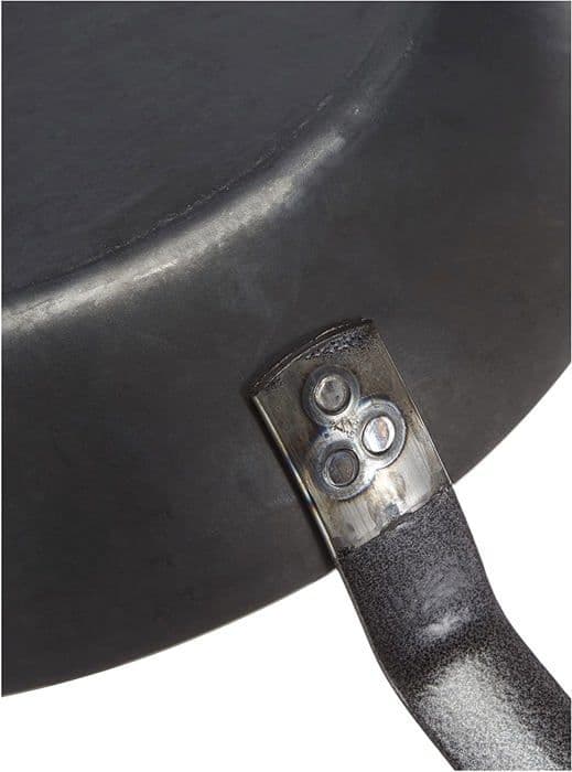 Pentole agnelli stekpanna - Pentole AgnelliCOFE3006T40 - Lionese stekpanna med handtag, lätt, järn, grå 40 cm grå